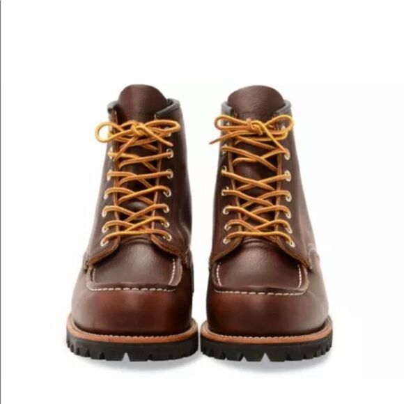 Red Wing 8146 Heritage Men's Moc-Toe 6-Inch Boot( Briar Oil Slick Leather) - Picture 1 of 9